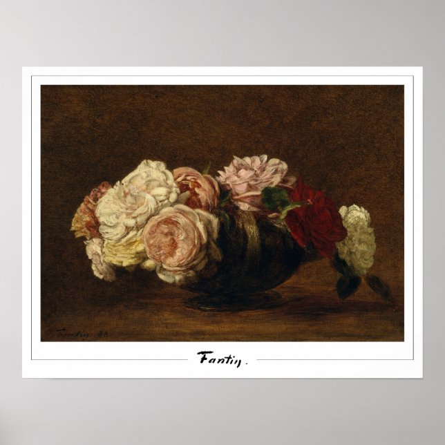 Henri Fantin-Latour Zedign Art Poster nº 92 (Frente)