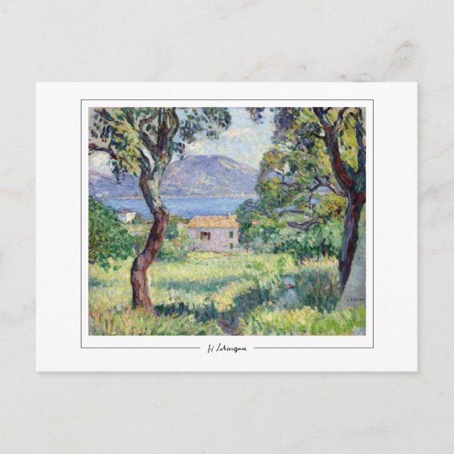 Henri Lebasque #59 - Cartão Postal de Arte Fina (Frente)