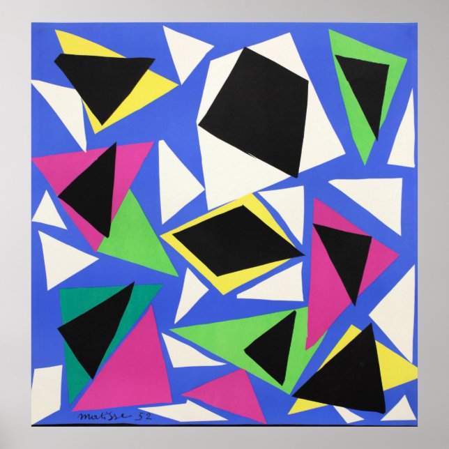 Henri Matisse's Exhibition Poster (Frente)