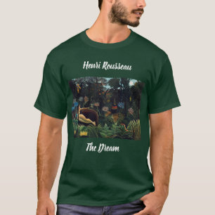 Henri Rousseau é a camiseta verde-escura do sonho