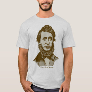 Henry David Thoreau personalizou o t-shirt das