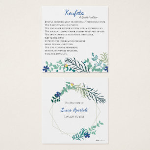 Hera Koufeta Card Blue Personalizado