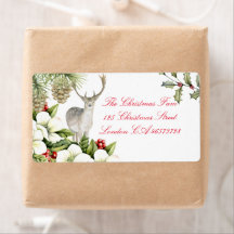 Herança de kerst de etiqueta