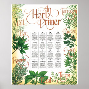 Herb Primer poster impressão