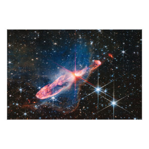 Herbig-Haro 46/47 (Imagem NIRCam) James Webb Foto