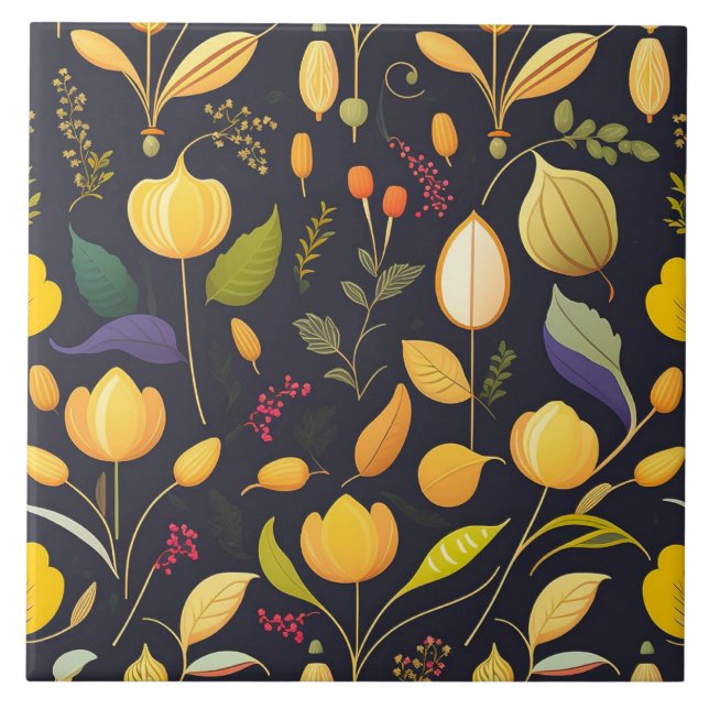 Herbos Design Azulejo cerâmico (Frente)