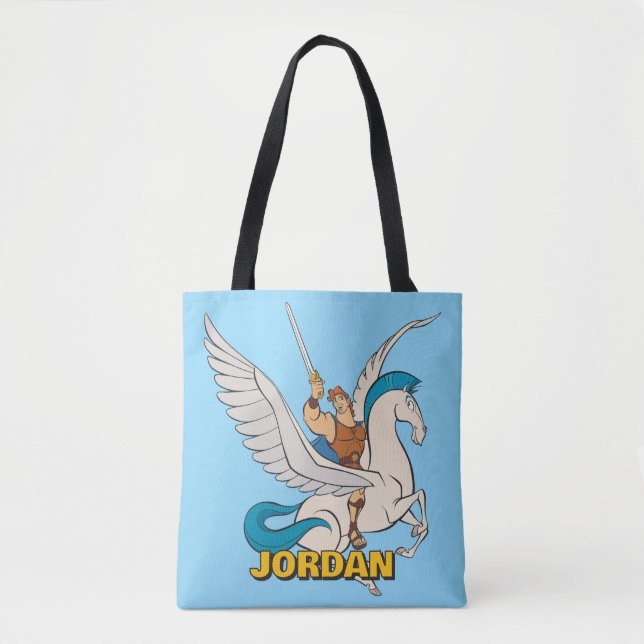 Hercules Riding Pegasus Tote Bag (Frente)