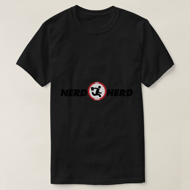 Herd do nerd da &cota;Chuck" Camisa T Essenci (Frente do Design)