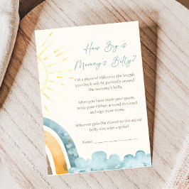 Here Comes The Son Baby Shower How Big Is Game