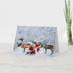 Hermes o cartão de saudação de Natal maltês