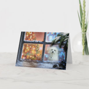 Hermes o cartão de saudação de Natal maltês