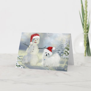 Hermes o cartão de saudação de Natal maltês