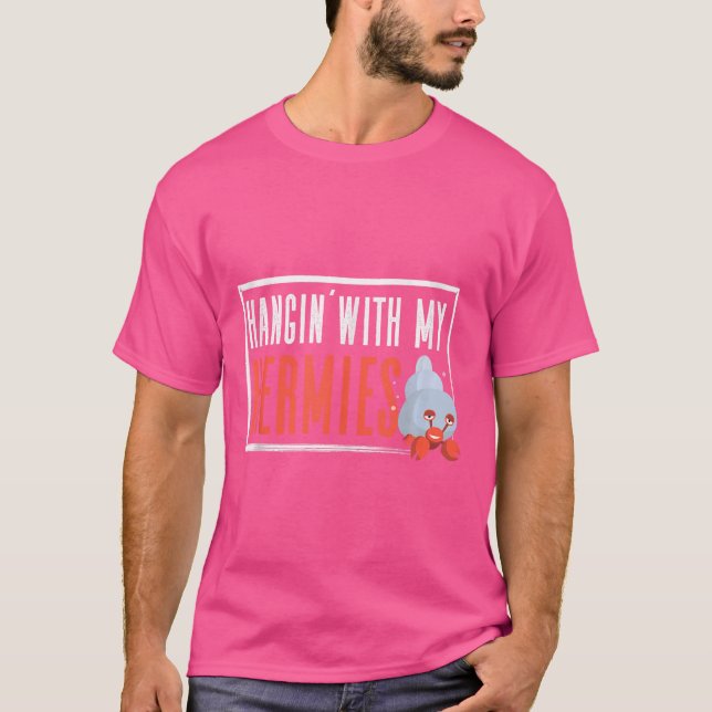 Hermit Caranguejo Camisa Ocean Pet Hermit Cr (Frente)