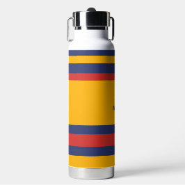 Hero Stripes Horizontal Lines Yellow Blue Red