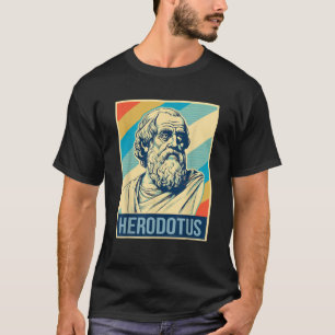Herodoto Poster Historiador Grego Antigo Camisa