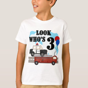 Heroes aniversário de 3 anos Camisetas e presentes