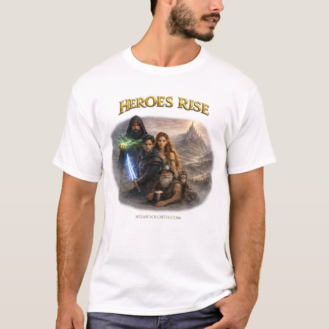 HEROES RISE T-Shirt (Frente)