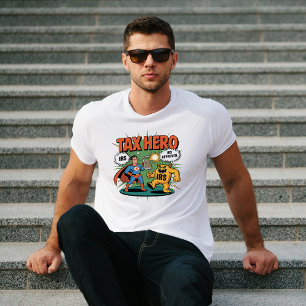 Herói Fiscal IRS - Camisa T Aprovada