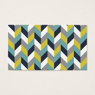 Herringbone azul verde cinzento amarelo Chevron do