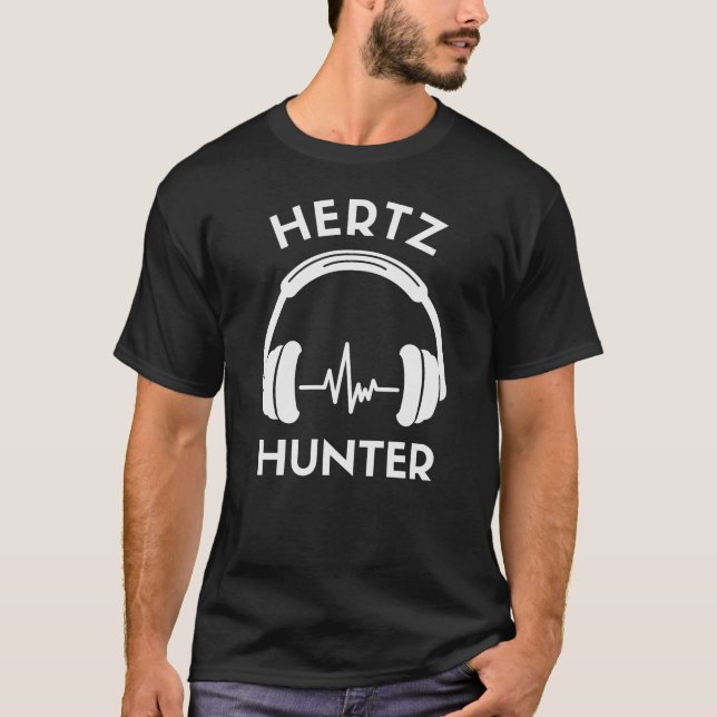 Hertz Hunter Audiophile T-Shirt (Frente)