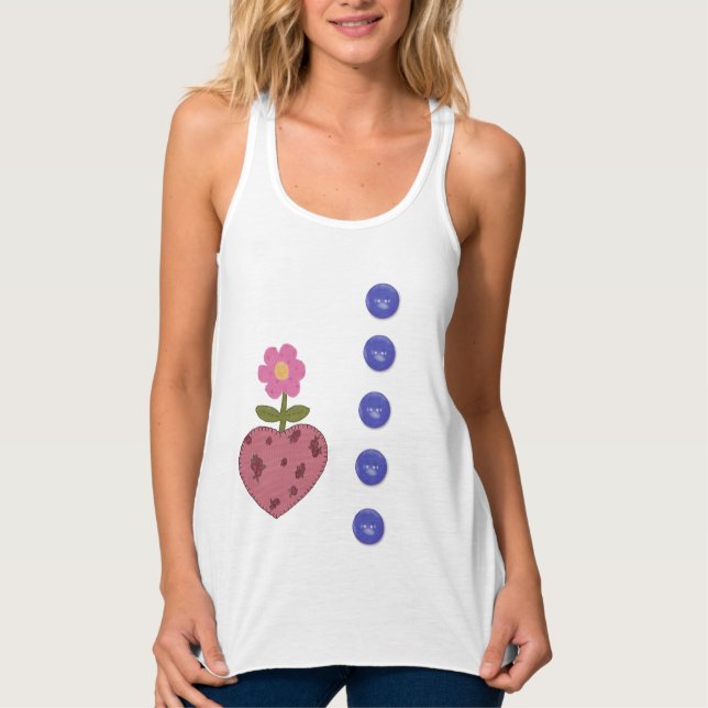 Herztasche 1 tank top (Frente)