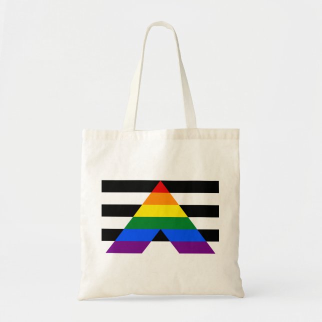 Hetero de Bolsa de Sinalizador LGBT (Frente)