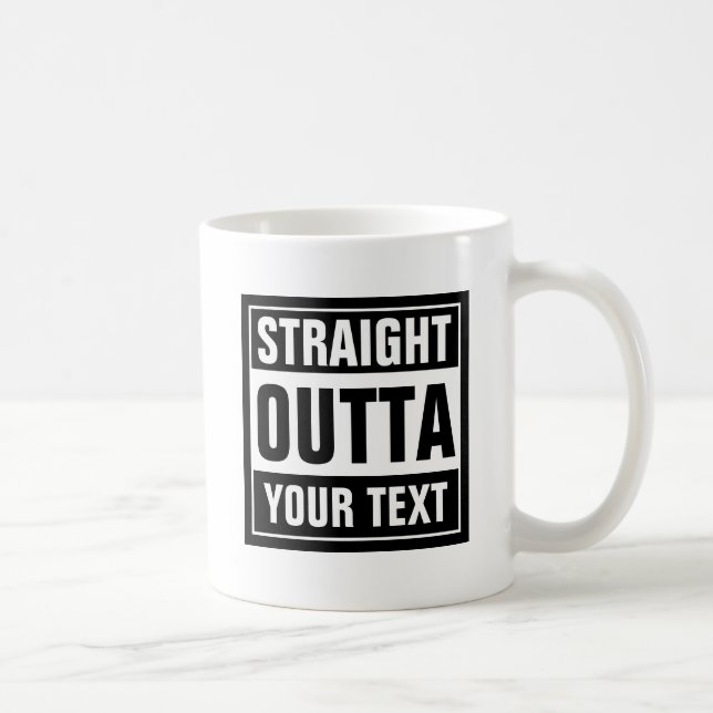 HETERO de caneca de café OUTTA | Crie sua própria  (Direita)