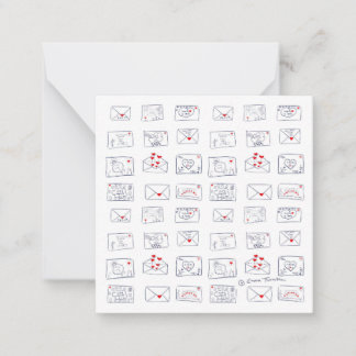 Hetero De Letras De Amor Do Cartão Simples De Cora