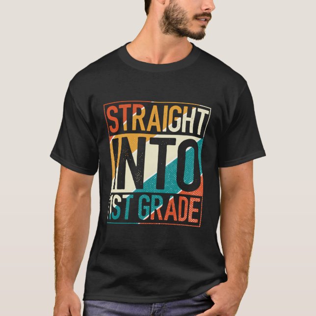 Hetero Em T-Shirt Da Classe 1Rua Engraçado De Volt (Frente)