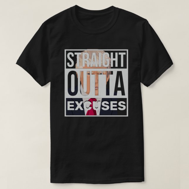 Hetero Excusa Trump T-Shirt (Frente do Design)