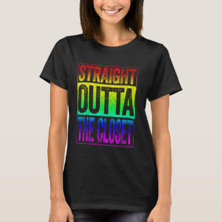 Hetero Fora Da Camisa De Camisa De Camisa Lgbt Do 