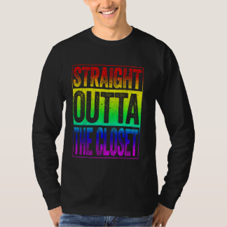 Hetero Fora Da Camisa De Camisa De Camisa Lgbt Do 