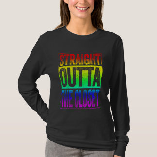 Hetero Fora Da Camisa De Camisa De Camisa Lgbt Do 