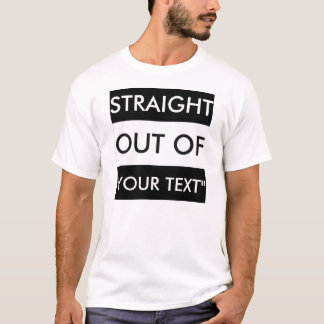 HETERO FORA DO "DO T-SHIRT SEU TEXTO"