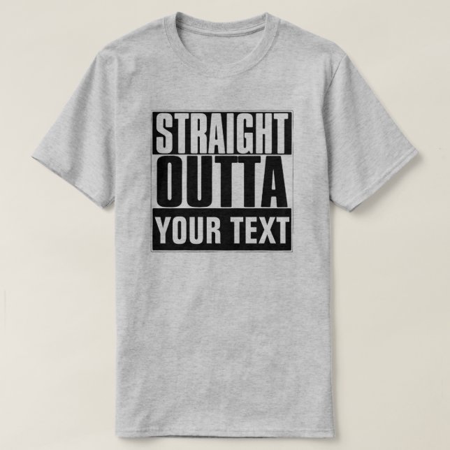 HETERO FORA DO SEU TEXTO T-SHIRT (Frente do Design)