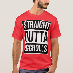 Hetero Fora dos Eggrolls Comida Engraçada Camisa