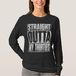 Hetero fora dos meus trinta anos T-Shirt Engraçado