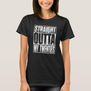 Hetero Fora Dos Meus Vinte Anos T-Shirt 30 Birt En