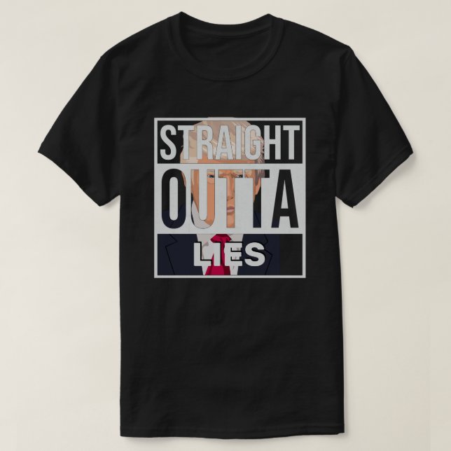 Hetero Fora Mora Trump T-Shirt (Frente do Design)
