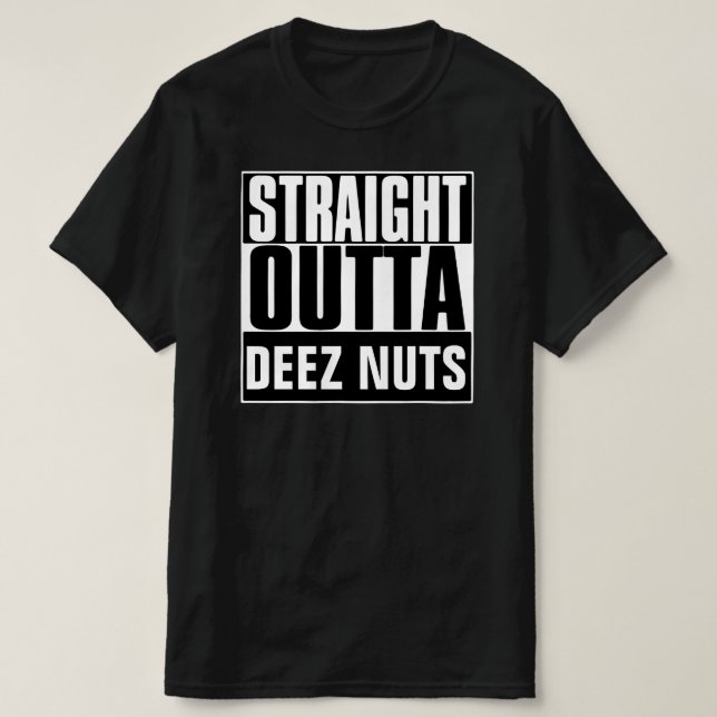 HETERO OUTTA DEEZ LOUCOS T-SHIRT (Frente do Design)