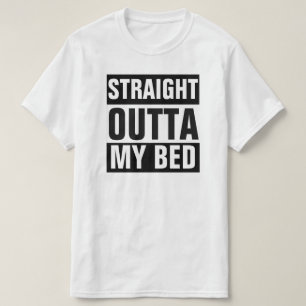 HETERO OUTTA MEU T-SHIRT DA CAMA