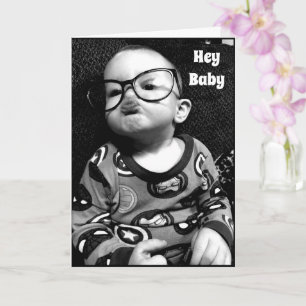 HEY BEBÊ ***QUER FUMAZENAR*** CARTÃO DE AMOR