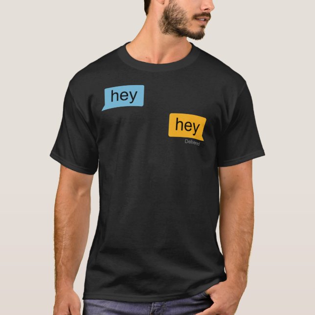 Hey Grindr Classic T-Shirt (Frente)