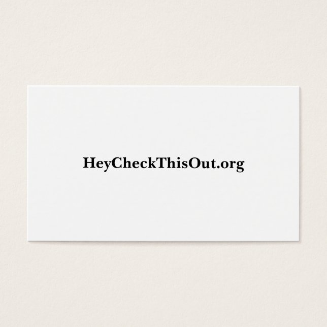 HeyCheckThisOut.org (Frente)