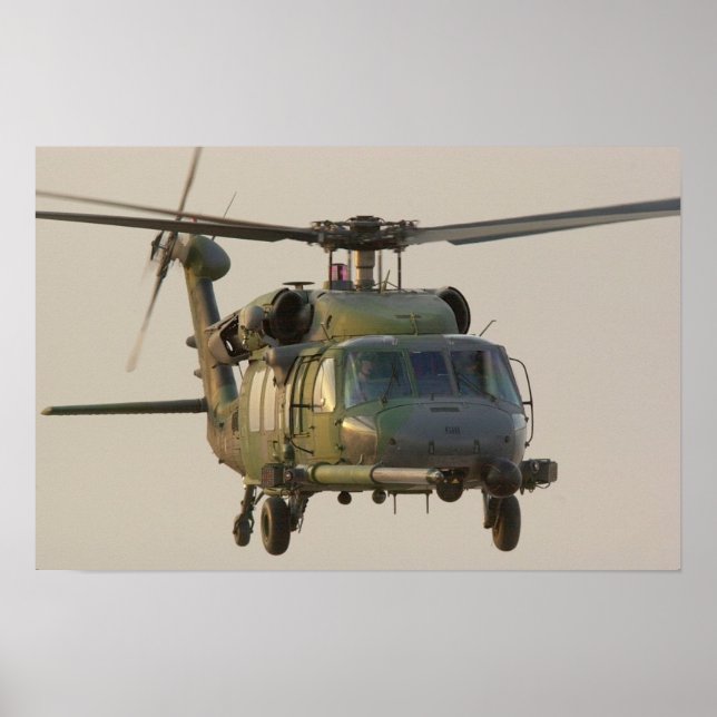 HH-60G Poster do helicóptero Hawk Pave (Frente)