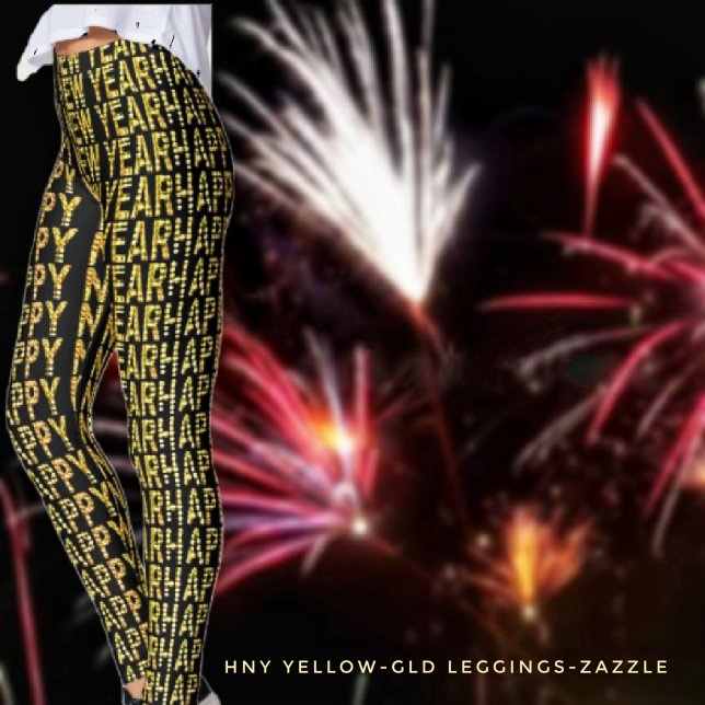 HHNY Yellow-Gld Leggings (Criador carregado)