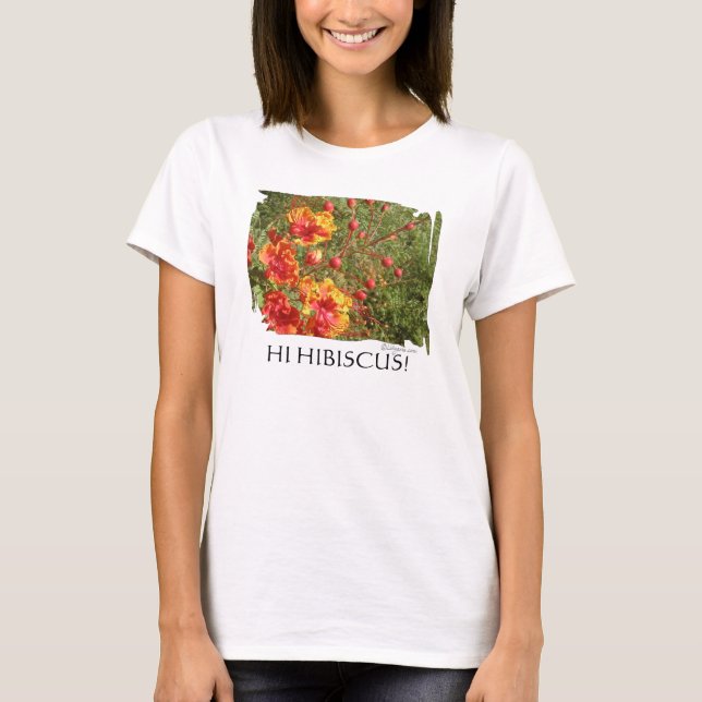 Hi Hibiscus Flower Tank Top (Frente)
