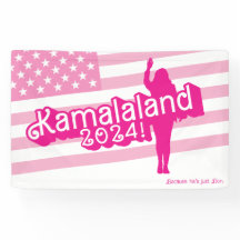 "Hi Kamala" - Banner (slogan A)
