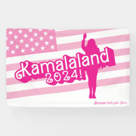 "Hi Kamala" - Banner (slogan A)
