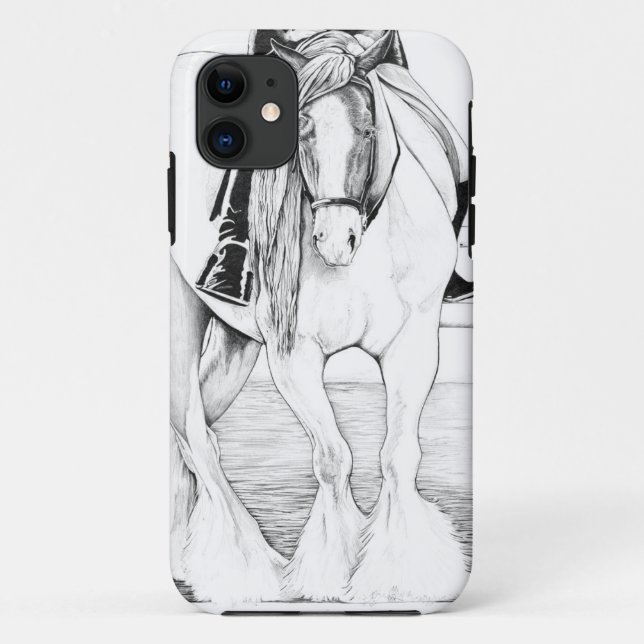Hi-Point ~ Gypsy Vanner capas de iphone (Verso)